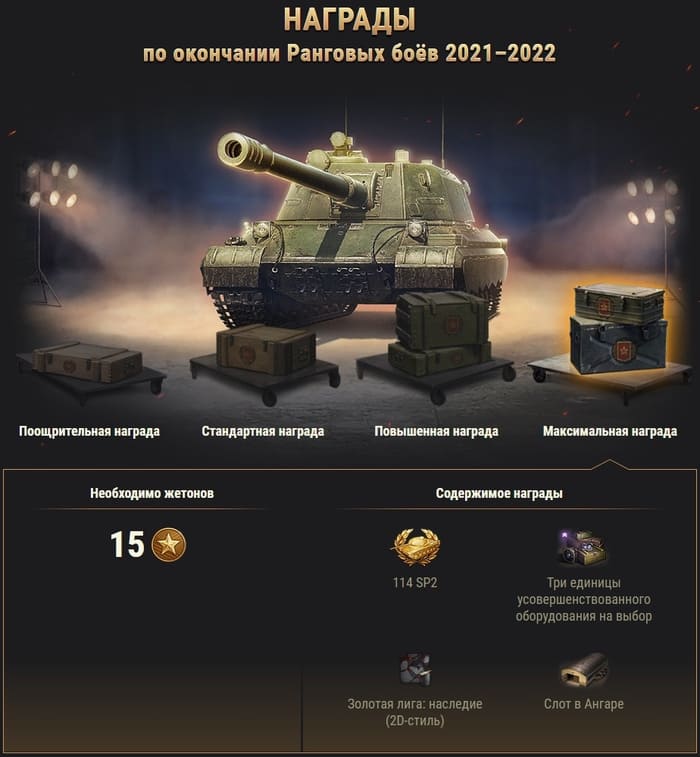 ранговые бои 2022 в world of tanks
